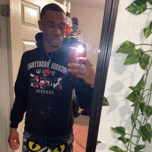 Black and Red Hoodie